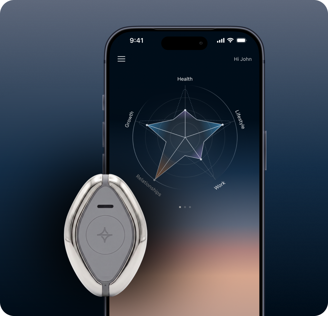 Starphi pendant and app